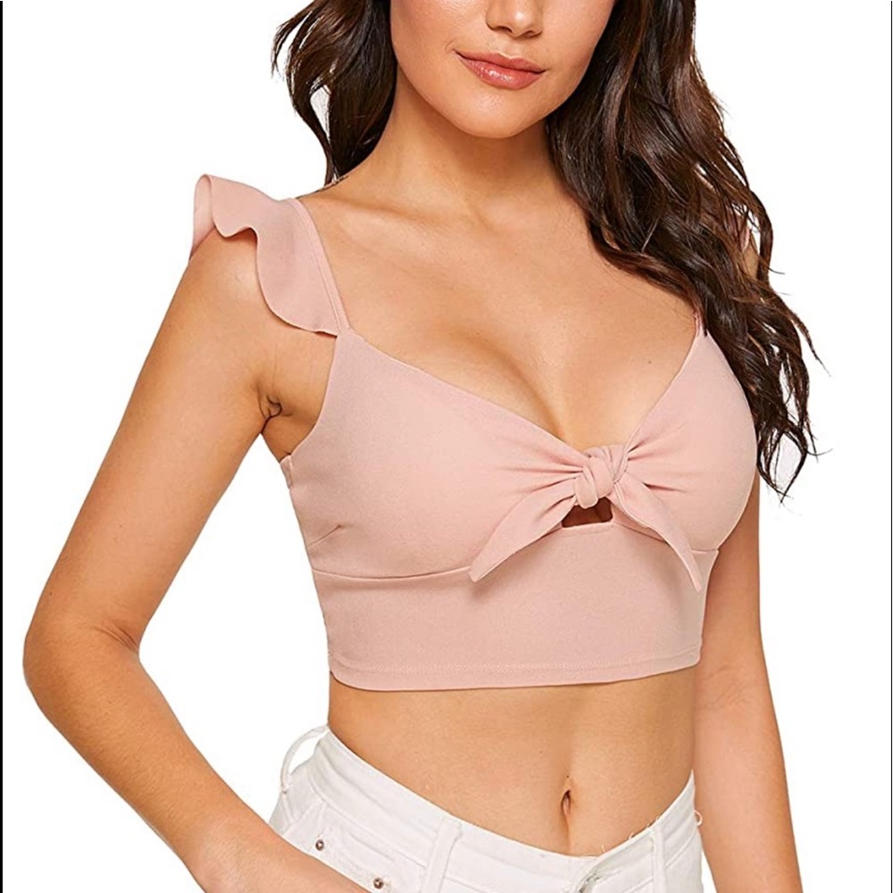 pink top
